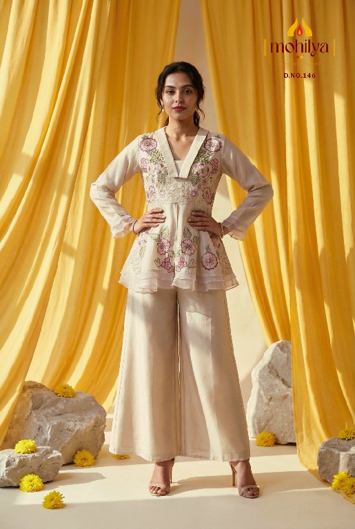 MOHILYA D.NO 146 WHOLESALE READYMADE BEAUTIFUL MODERN STYLISH COMBO CORD SET FOR EXPORT