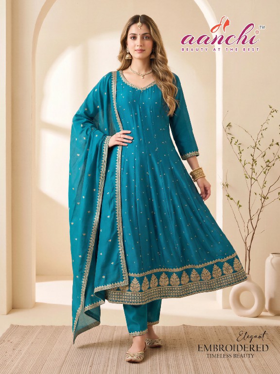 AANCHI HASTI 2.0 WHOLESALE READYMADE VICHITRA SILK FASHIONABLE 3 PCS SUITS EXPORTER