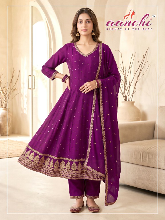 AANCHI HASTI 2.0 WHOLESALE READYMADE VICHITRA SILK FASHIONABLE 3 PCS SUITS EXPORTER