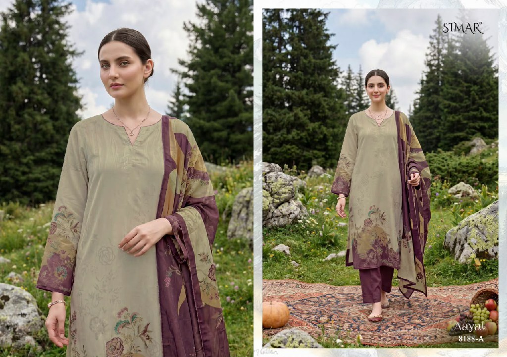 GLOSSY SIMAR AAYAT WHOLESALE PURE TWILL ORGANZA HAND WORK UNSTITCH SALWAR SUITS EXPORTER