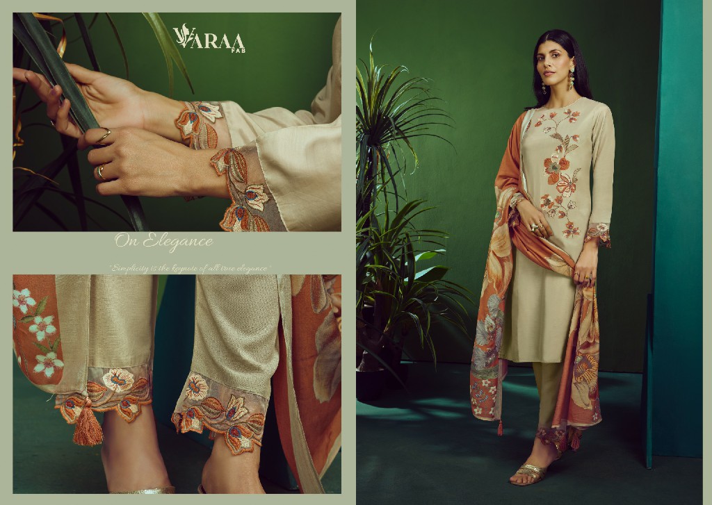 VARAA SAHELI WHOLESALE PURE BEMBERG MUSLIN PRETTY LOOK UNSTITCH SALWAR SUITS FOR EXPORT