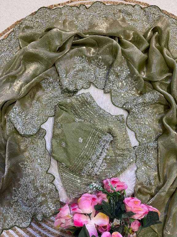 TEXTILEDEAL LAUNCH SOFT SPACE SATIN SILK BEAUTIFUL PARTY WEAR INDIAN SAREES FOR WOMEN ONLINE