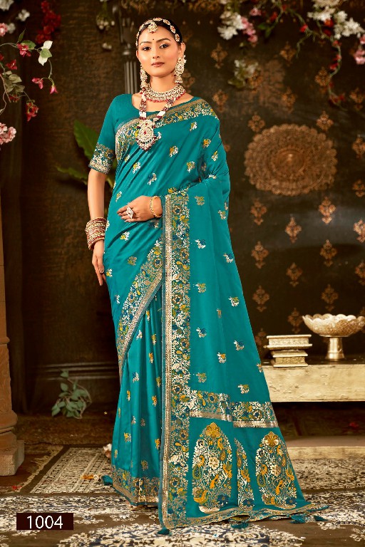 SAROJ JHANAK SILK VOL 1 WHOLESALE PURE SILK FESTIVE WEAR INDIAN SAREES FOR WOMEN ONLINE