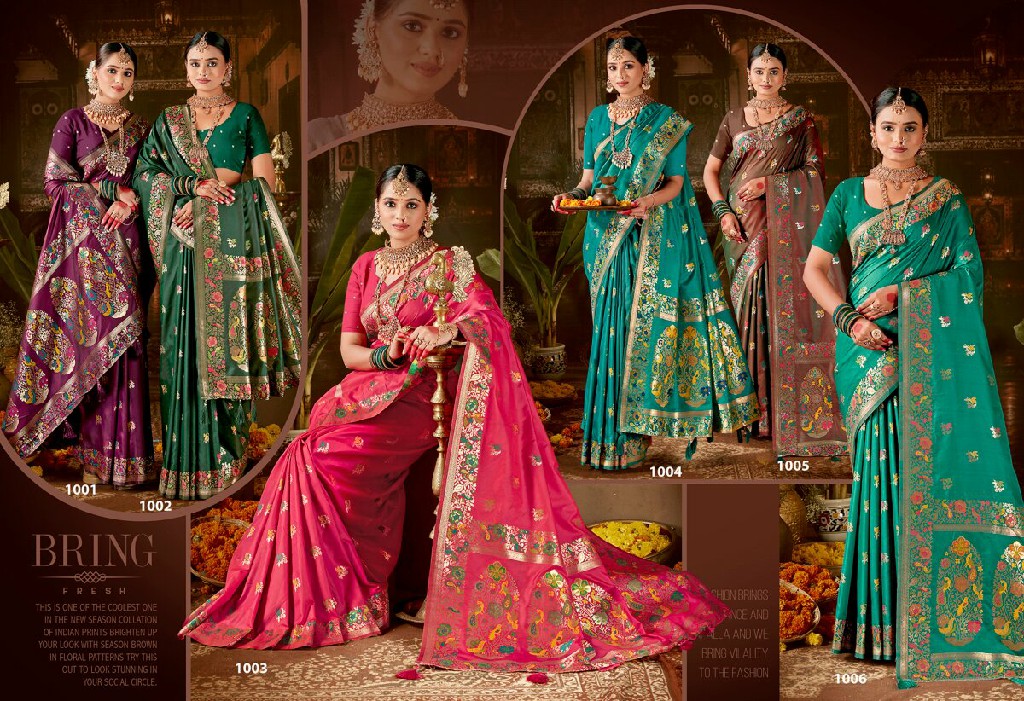 SAROJ JHANAK SILK VOL 4 WHOLESALE PURE SILK OCCASION WEAR INDIAN SAREES FOR WOMEN ONLINE