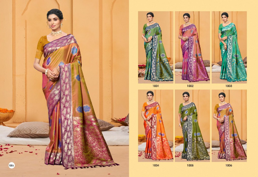 BUNAWAT RANGRAZ VOL 2 WHOLESALE SOFT SILK ELEGANCE INDIAN SAREES FOR WOMEN SUPPLIER