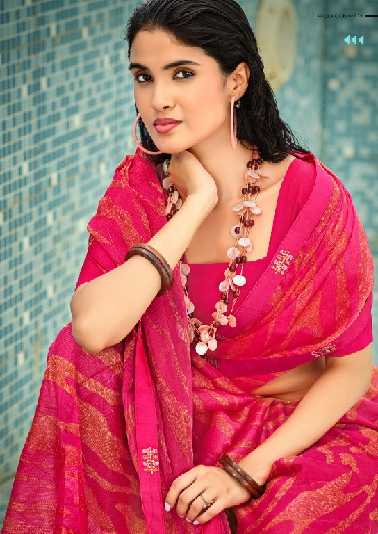 SANSKAR TEX SUBHRANG WHOLESALE WEAVING PATTERN CHIFFON SAREES FOR WOMEN ONINE