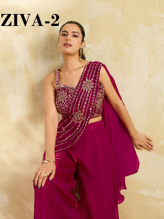 SL ZIVA VOL 2 WHOLESALE READYMADE PREMIUM IMPORTED OCCASION WEAR INDO WESTERN DRESS FOR WOMEN SUPPLIER