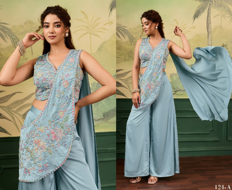 SL ZIVA VOL 2 WHOLESALE READYMADE PREMIUM IMPORTED OCCASION WEAR INDO WESTERN DRESS FOR WOMEN SUPPLIER