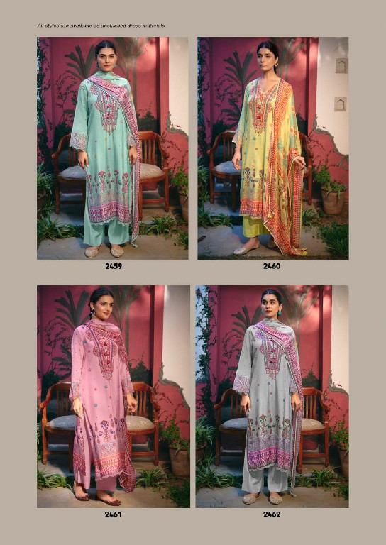 KIMORA CHUPKE CHUPKE WHOLESALE PURE MUSLIN AMAZING DESIGN UNSTITCH SALWAR SUITS SUPPLIER