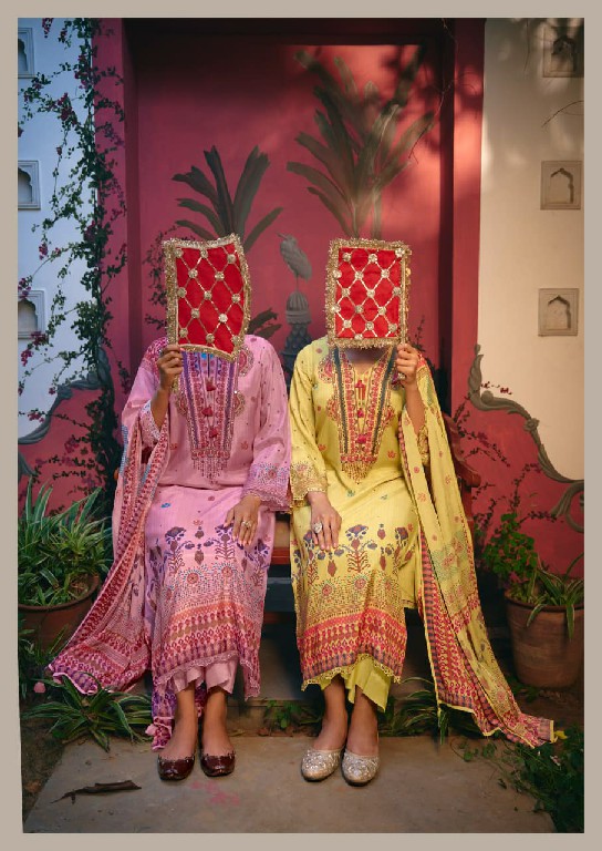 KIMORA CHUPKE CHUPKE WHOLESALE PURE MUSLIN AMAZING DESIGN UNSTITCH SALWAR SUITS SUPPLIER