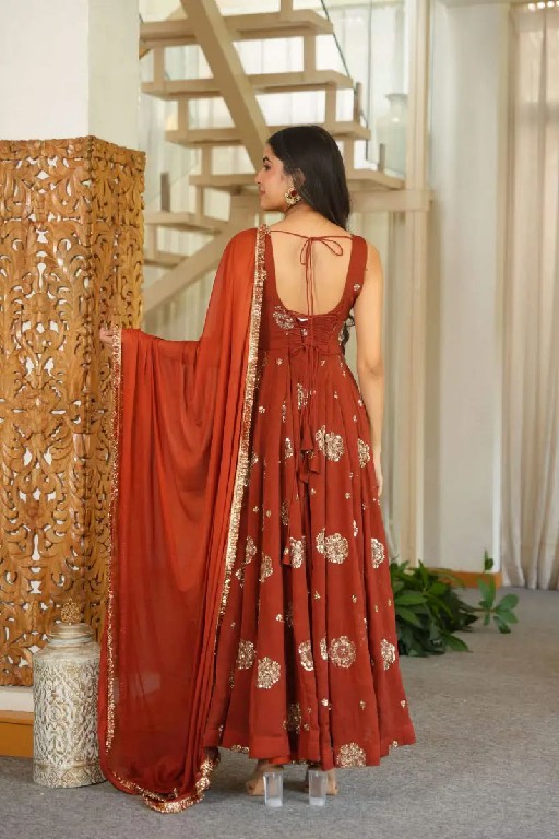 TEXTILEDEAL D.NO 6071 WHOLESALE READYMADE KARISHMA SILK PARTY WEAR ANARKALI 3 PCS SUITS EXPORTER