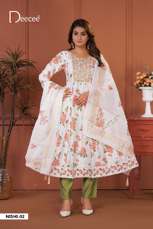 DEE CEE NISHA WHOLESALE READYMADE VATICAN BIG SIZE KALI STYLE BEAUTIFUL 3 PCS SUITS EXPORTER