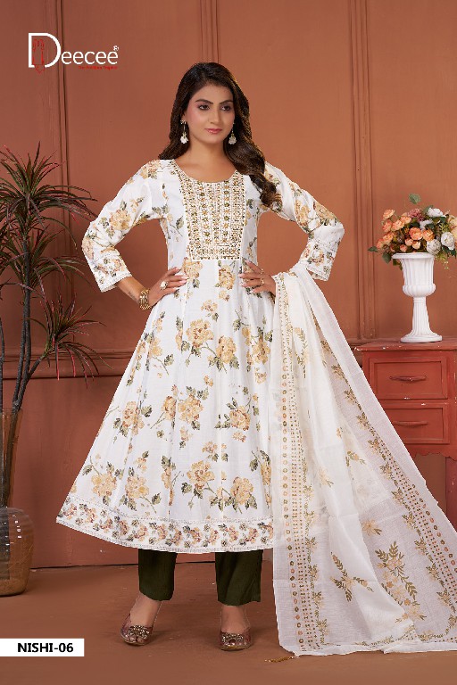 DEE CEE NISHA WHOLESALE READYMADE VATICAN BIG SIZE KALI STYLE BEAUTIFUL 3 PCS SUITS EXPORTER