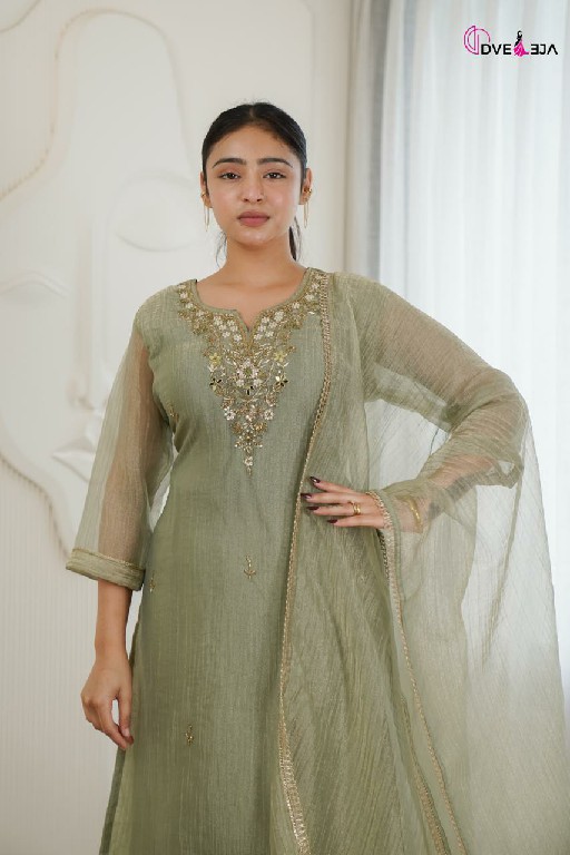 DVEEJA SANSKAR SERIES WHOLESALE READYMADE SALSA WITH HAND WORK 3 PCS COMBO SET SUITS EXPORTER
