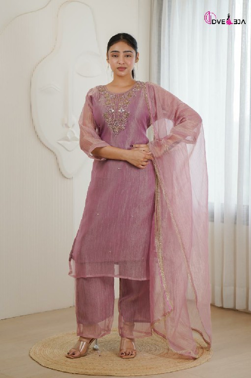DVEEJA SANSKAR SERIES WHOLESALE READYMADE SALSA WITH HAND WORK 3 PCS COMBO SET SUITS EXPORTER
