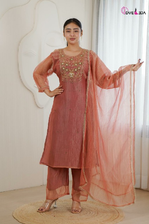 DVEEJA SANSKAR SERIES WHOLESALE READYMADE SALSA WITH HAND WORK 3 PCS COMBO SET SUITS EXPORTER