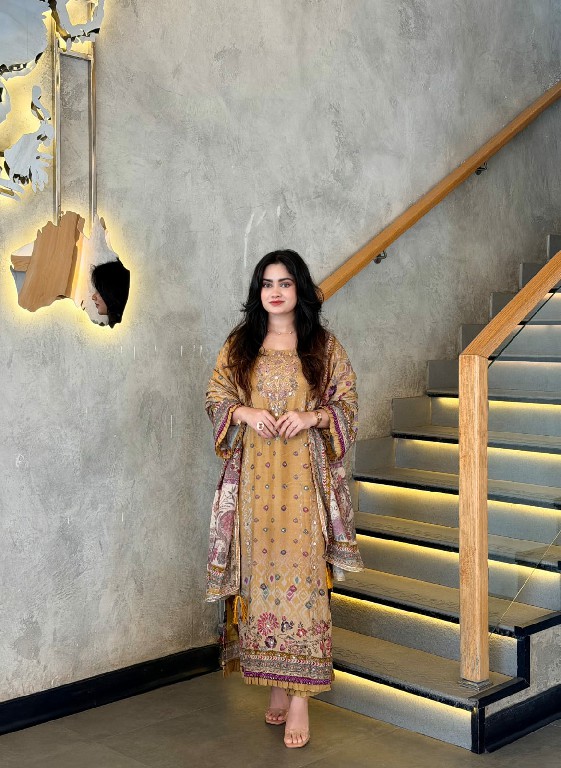 SHREE FABS D.NO KT-371 WHOLESALE VISCOSE MUSLIN AMAZING UNSTITCH SALWAR SUITS EXPORTER