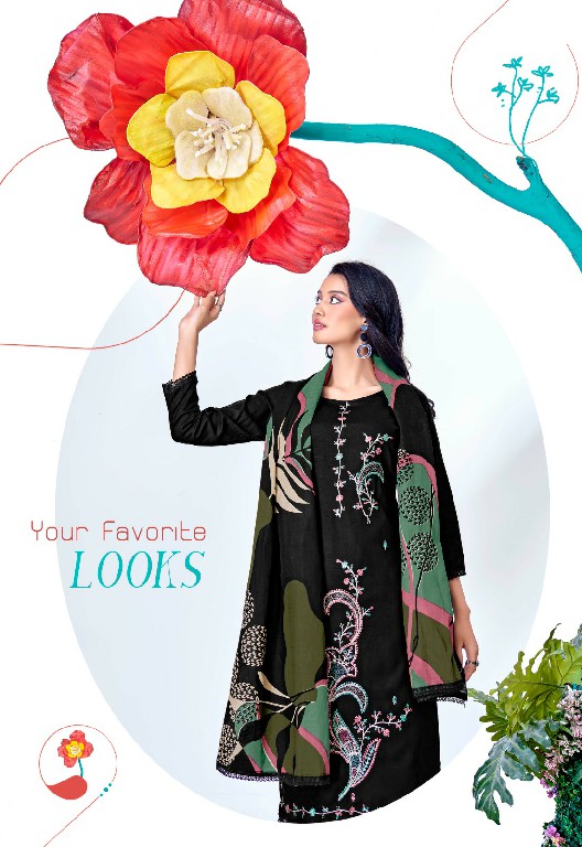 JT BLACK MANGO VOL 21 WHOLESALERAYON WITH WORK FANCY DRESS MATERIAL ONLINE