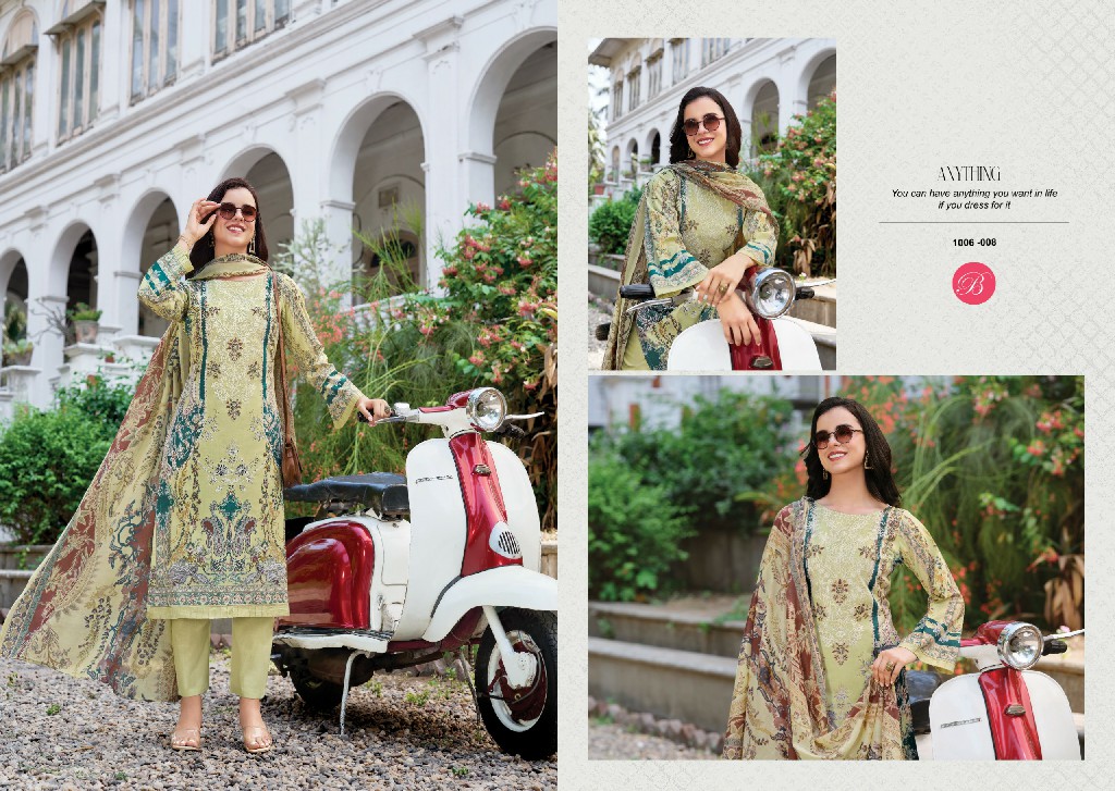 BELLIZA NAIRA VOL 156 WHOLESALE PURE COTTON EXCLUSIVE DESIGN UNSTITCH SALWAR SUITS SUPPLIER