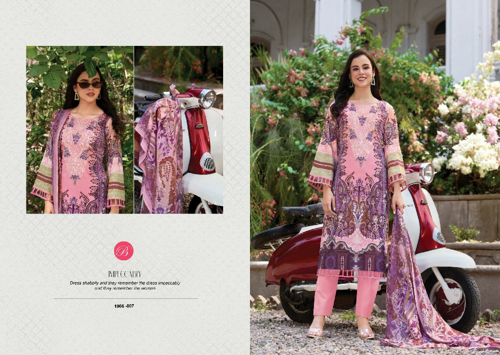 BELLIZA NAIRA VOL 156 WHOLESALE PURE COTTON EXCLUSIVE DESIGN UNSTITCH SALWAR SUITS SUPPLIER