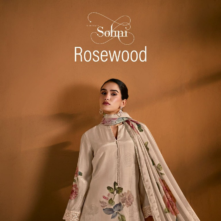 KIMORA SOHNI ROSEWOOD WHOLESALE PURE MUSLIN ELEGANT DESIGN UNSTITCH SALWAR SUITS FOR EXPORT