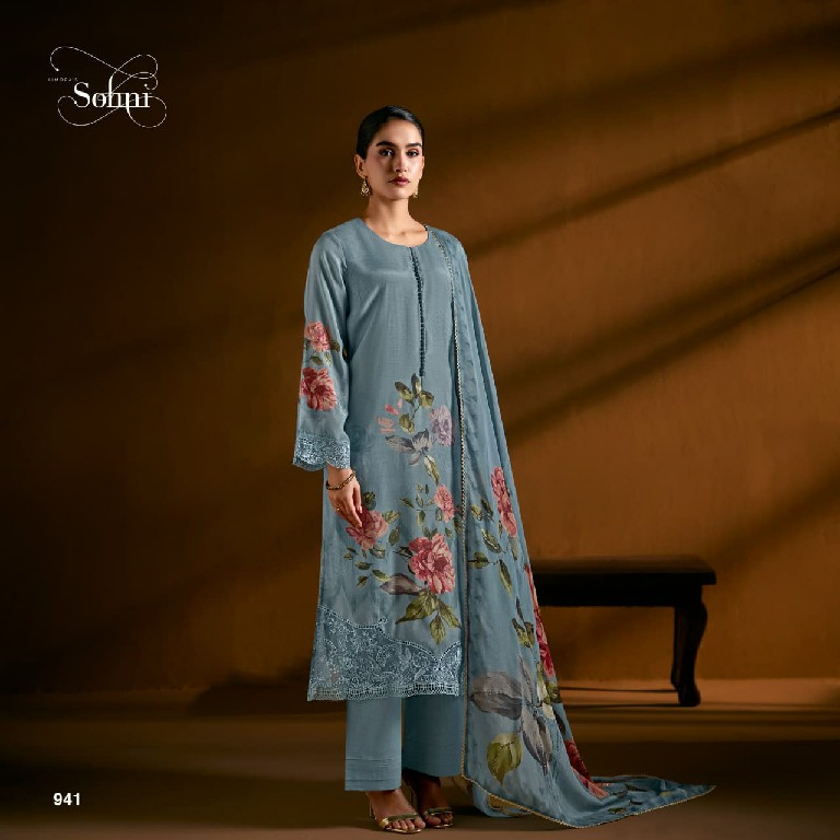 KIMORA SOHNI ROSEWOOD WHOLESALE PURE MUSLIN ELEGANT DESIGN UNSTITCH SALWAR SUITS FOR EXPORT