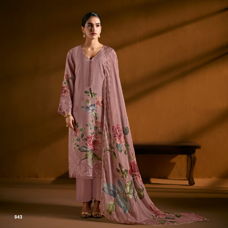 KIMORA SOHNI ROSEWOOD WHOLESALE PURE MUSLIN ELEGANT DESIGN UNSTITCH SALWAR SUITS FOR EXPORT