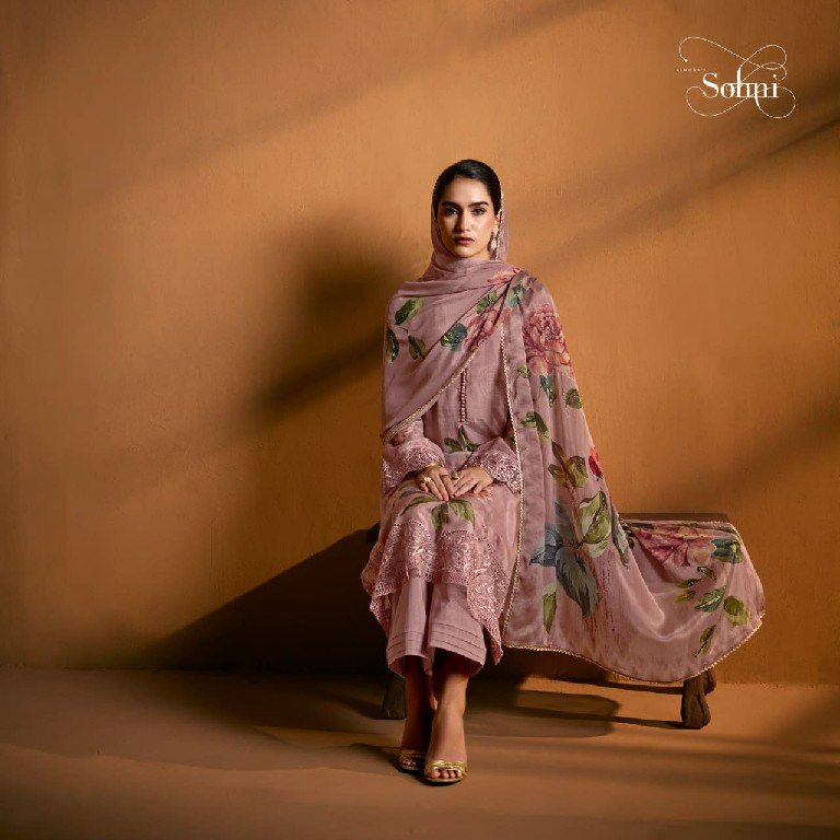 KIMORA SOHNI ROSEWOOD WHOLESALE PURE MUSLIN ELEGANT DESIGN UNSTITCH SALWAR SUITS FOR EXPORT