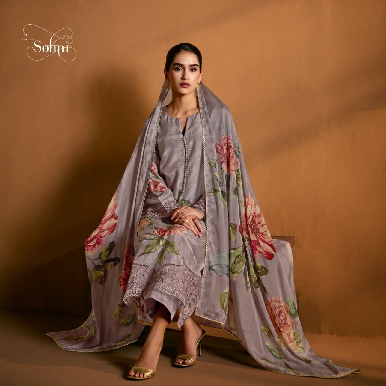 KIMORA SOHNI ROSEWOOD WHOLESALE PURE MUSLIN ELEGANT DESIGN UNSTITCH SALWAR SUITS FOR EXPORT