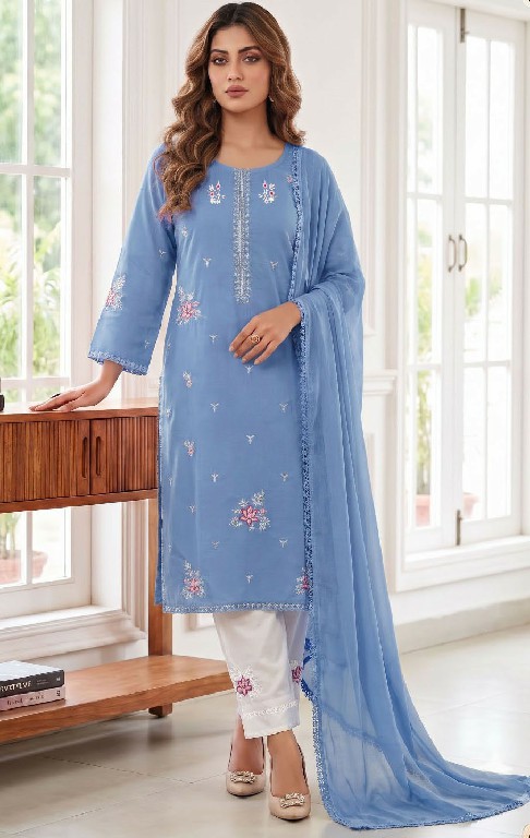 ALSAFA D.NO 3180 WHOLESALE READYMADE RAYON COTTON PAKISTANI 3 PCS SUITS EXPORTER