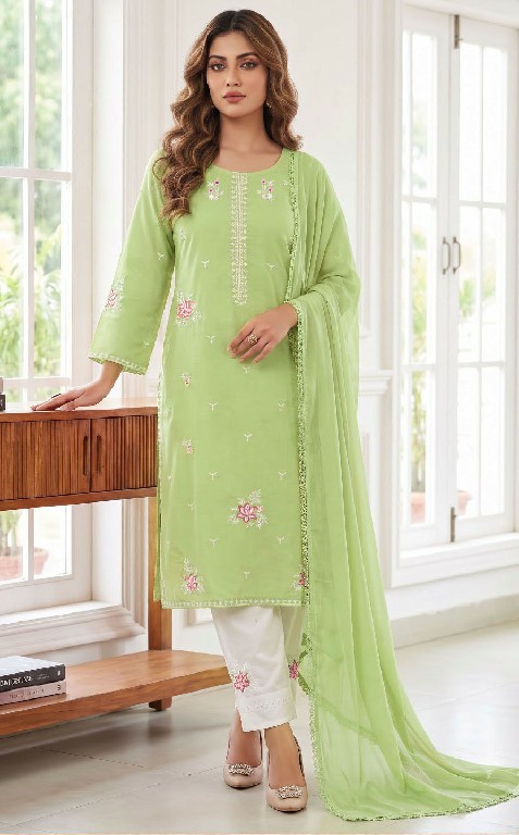 ALSAFA D.NO 3180 WHOLESALE READYMADE RAYON COTTON PAKISTANI 3 PCS SUITS EXPORTER