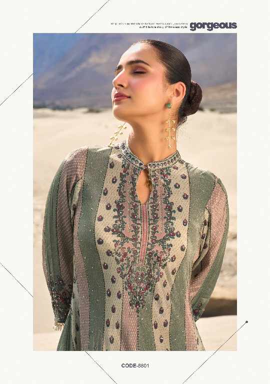 ANJU FAB DEEDAR VOL 3 WHOLESALE READYMADE NATURAL CREPE DESIGNER GOWN WITH DUPATTA ONLINE