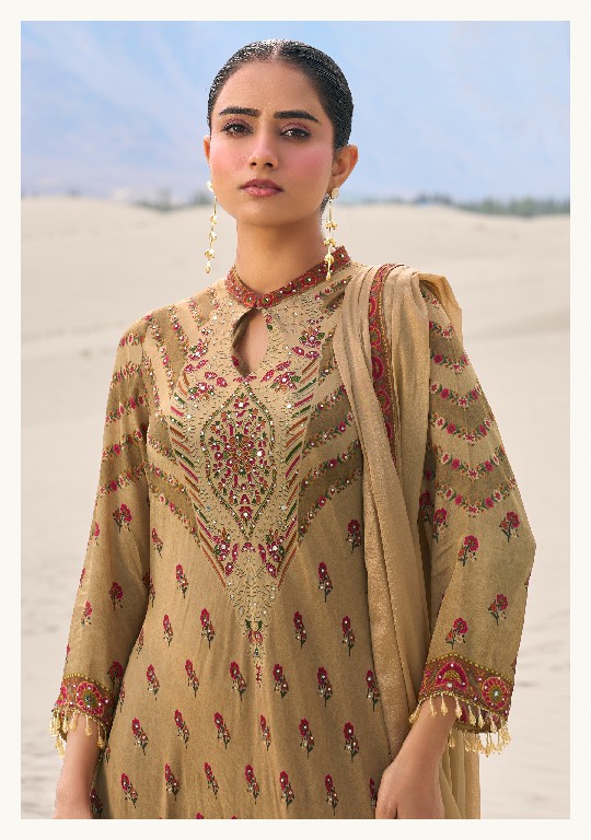 ANJU FAB DEEDAR VOL 3 WHOLESALE READYMADE NATURAL CREPE DESIGNER GOWN WITH DUPATTA ONLINE