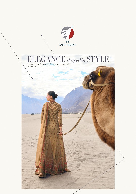 ANJU FAB DEEDAR VOL 3 WHOLESALE READYMADE NATURAL CREPE DESIGNER GOWN WITH DUPATTA ONLINE