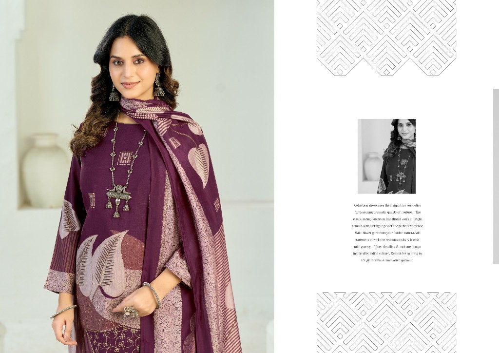 AZARA BY RADHIKA FASHION CLASSIC TOUCH VOL 4 WHOLESALE VISCOSE DESIGNER WORK UNSTITCH SALWAR SUITS ONLINE