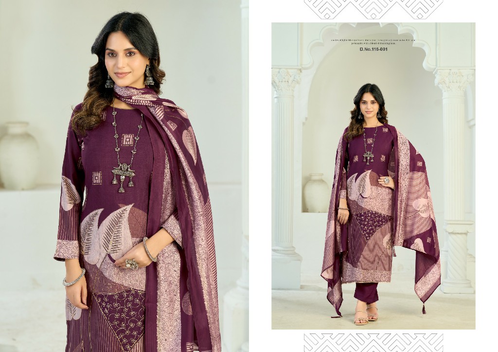 AZARA BY RADHIKA FASHION CLASSIC TOUCH VOL 4 WHOLESALE VISCOSE DESIGNER WORK UNSTITCH SALWAR SUITS ONLINE