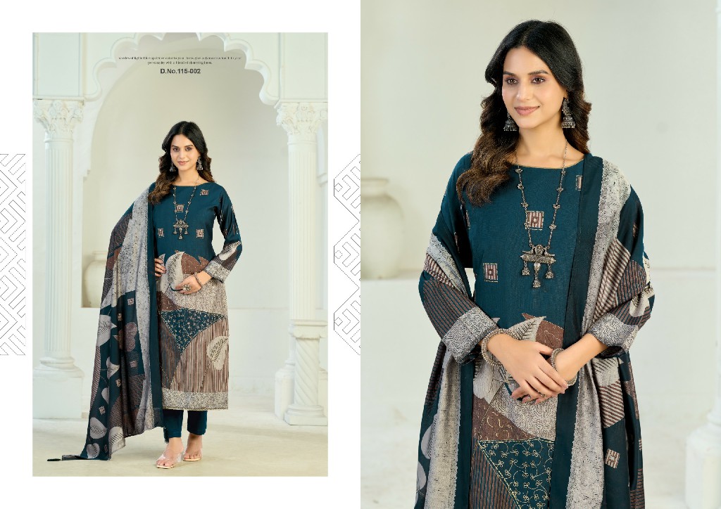 AZARA BY RADHIKA FASHION CLASSIC TOUCH VOL 4 WHOLESALE VISCOSE DESIGNER WORK UNSTITCH SALWAR SUITS ONLINE
