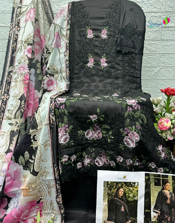 SANIYA TRENDZ D.NO 7211I TO 7211L WHOLESALE COTTON CHIKANKARI EMBROIDERED UNSTITCH SALWAR SUITS FOR EXPORT