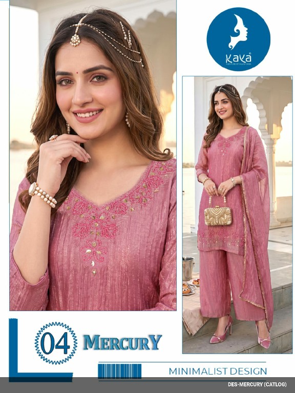 KAYA MERCURY WHOLESALE READYMADE SALSA BIG SIZE TRENDING 3 PCS SUITS SUPPLIER