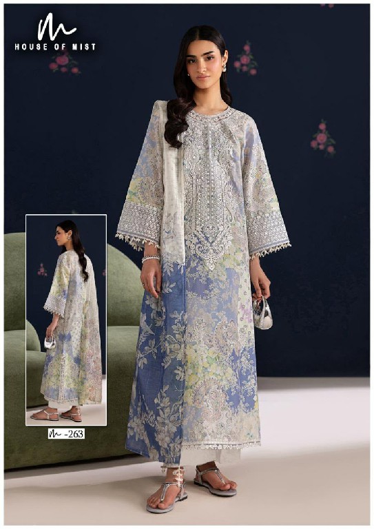 HOUSE OF MIST GHAZAL VOL 27 WHOLESALE COTTON PRINTED PAKISTANI CASUAL WEAR DRESS MATERIAL ONLINE