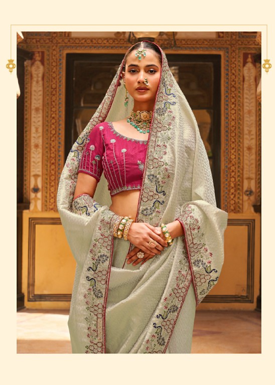 SAJODE KALASH WHOLESALE SOFT TISSUE WITH WORK OCCASION WEAR INDIAN SAREES FOR WOMEN ONLINE
