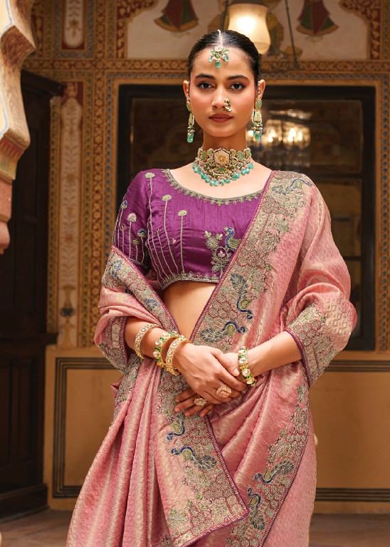 SAJODE KALASH WHOLESALE SOFT TISSUE WITH WORK OCCASION WEAR INDIAN SAREES FOR WOMEN ONLINE
