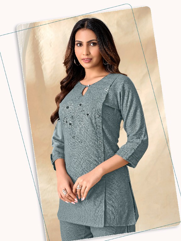 SHODASHE MILIE WHOLESALE READYMADE PREMIUM LINEN ELEGANT STYLE CORD SET FOR EXPORT