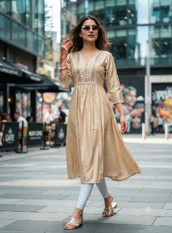 TEXTILEDEAL JASMINE WHOLESALE READYMADE FANCY WORK TRENDY STYLISH KURTIS FOR WOMEN SUPPLIER