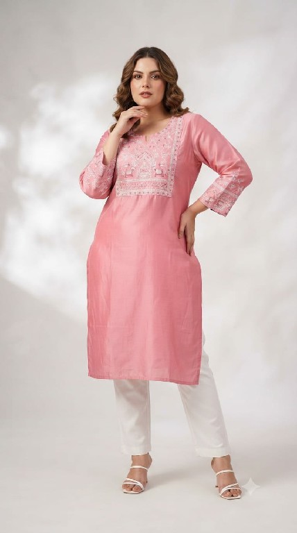 TEXTILEDEAL D.NO 705 WHOLESALE READYMADE VARTICAN SILK WITH WORK FANCY KURTIS FOR WOMEN EXPORTER
