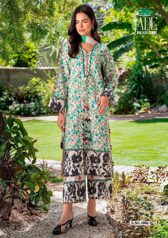 JADE NOOR AHMED VOL 5 WHOLESALE HEAVY LAWN COTTON KARACHI PRINTED DRESS MATERIAL ONLINE