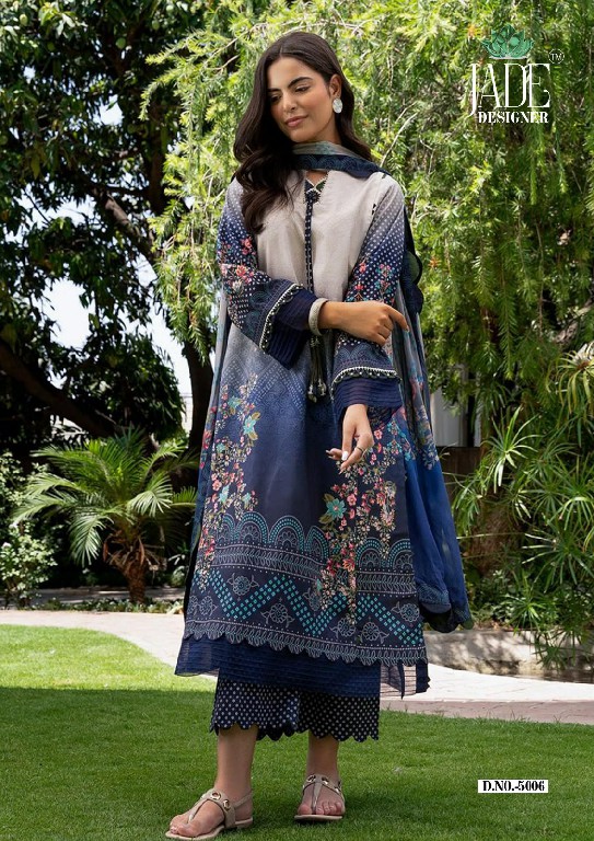 JADE NOOR AHMED VOL 5 WHOLESALE HEAVY LAWN COTTON KARACHI PRINTED DRESS MATERIAL ONLINE