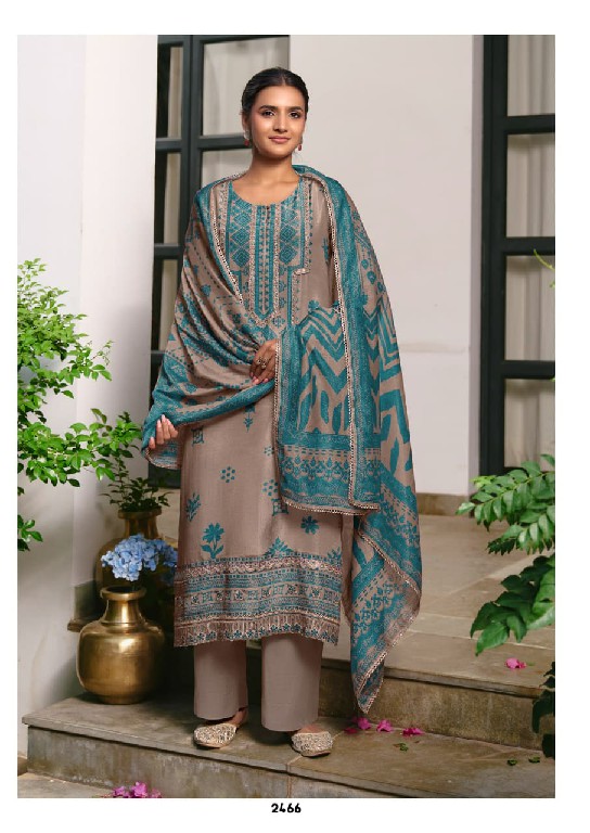 KIMORA VERANDAH WHOLESALE PURE MUSLIN SHIMMER ELEGANCE UNSTITCH SALWAR SUITS SUPPLIER