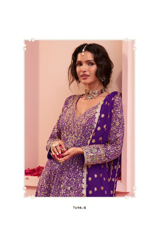 SAIRA BY GULKAYRA DESIGNER WHOLESALE READYMADE REAL GEORGETTE PARTY WEAR PLAZZO STYLE 3 PCS SUITS EXPORTER