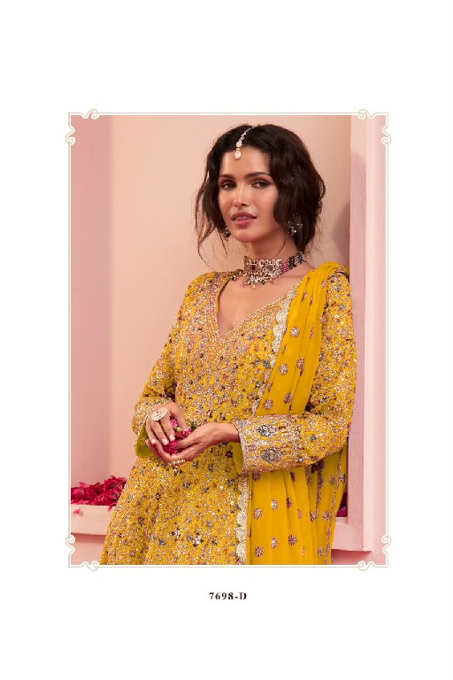 SAIRA BY GULKAYRA DESIGNER WHOLESALE READYMADE REAL GEORGETTE PARTY WEAR PLAZZO STYLE 3 PCS SUITS EXPORTER